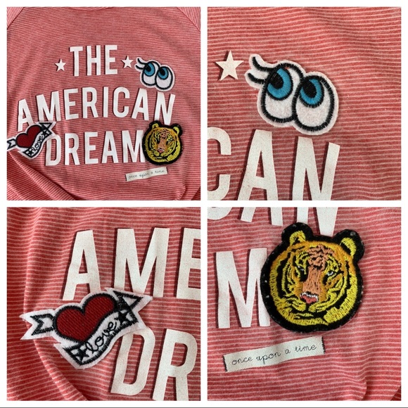 Zara bundle girls T-shirts with appliqué Size 9-10 - Picture 6 of 6